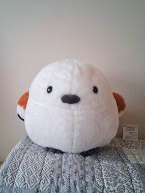 Amuse Fuku Fuku Shimaenaga Large Bird Plush